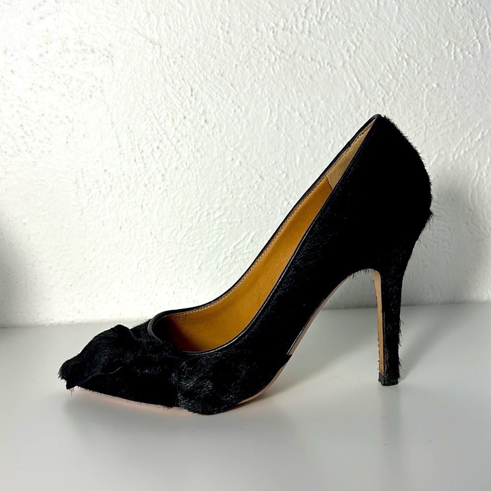 Isabel Marant Black Calf Hair Pump 37 - Picture 6 of 9